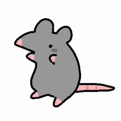 Cute Dancing Little Mouse GIF