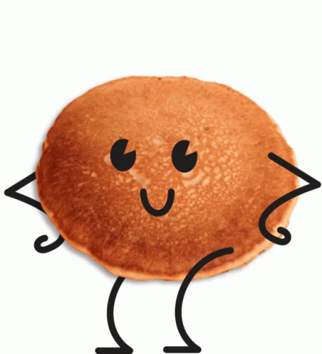 Cute Dancing Pancake GIF