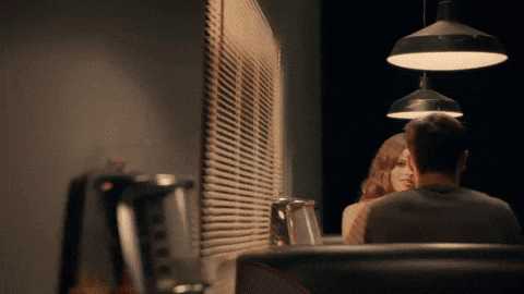 Cute Date Couple GIF