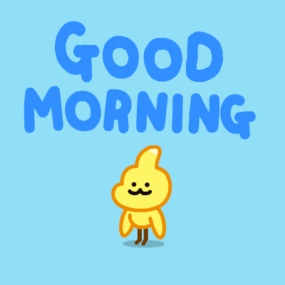 Cute Dinosaur Elly Good Morning GIF