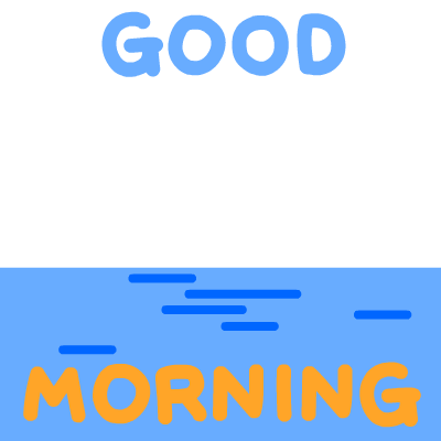 Cute Dinosaur Elly Morning Sunrise GIF