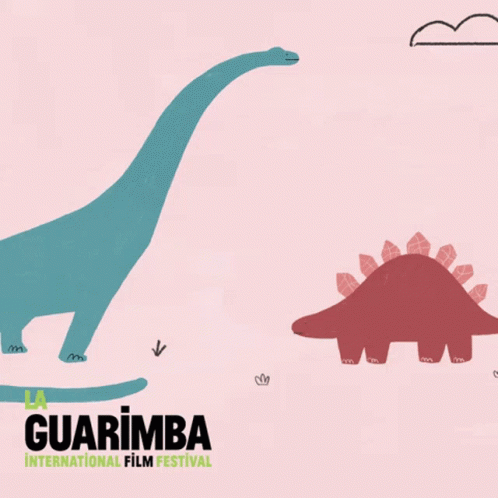 Cute Dinosaur Love Guarimba GIF