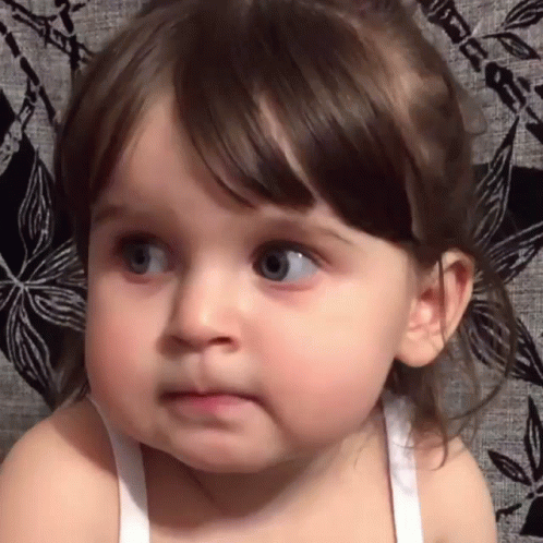 Cute Eyes Baby Girl GIF