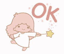 Cute Fairy Giving Okay Magic GIF