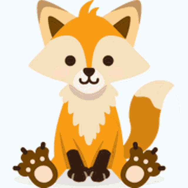 Cute Fox Asking For Hug GIF