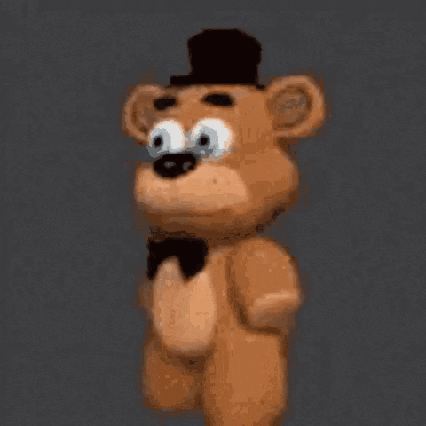 Cute Freddy Grooving Meme GIF