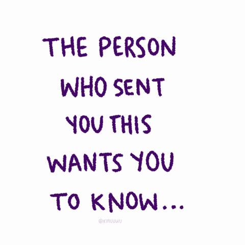 Cute Ghost You're Beautiful GIF