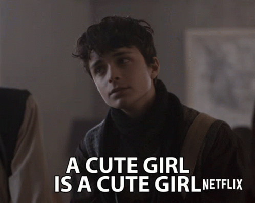 Cute Girl Netflix GIF
