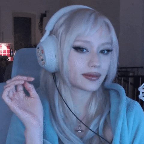 Cute Girl Pointing You Are GIF