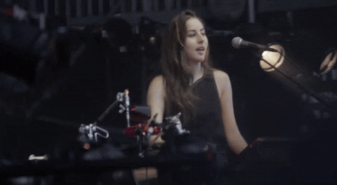 Cute Girl Shimmy Rim Shot GIF