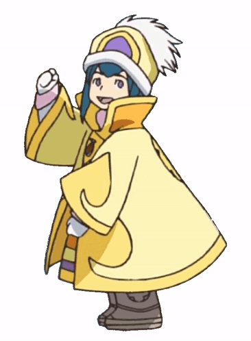 Cute Girl Wearing Oversized Suit Dancing GIF