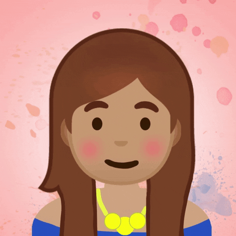 Cute Girly Cuki Cartoon GIF