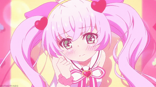 Cute Girly Girl Shy Blushing GIF