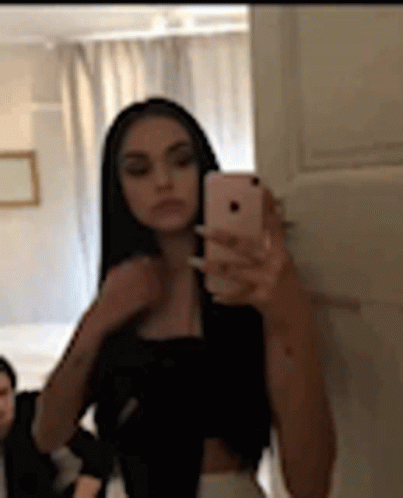 Cute Girly Minimalistic Outfit Check GIF