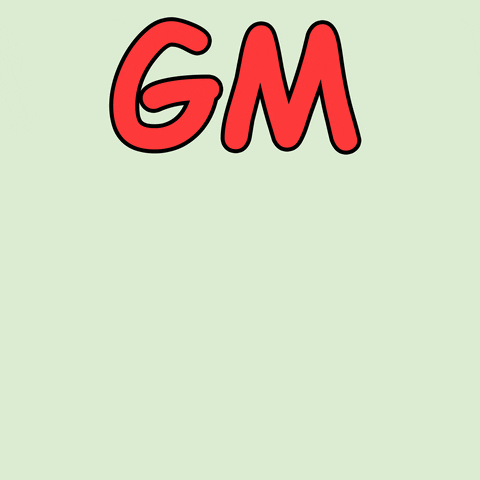 Cute Good Morning Wednesday White Dog GIF