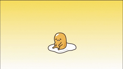 Cute Goodnight Sleepy Gudetama GIF