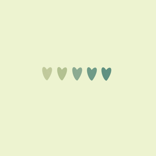 Blue-green Love Heart GIF | GIFDB.com