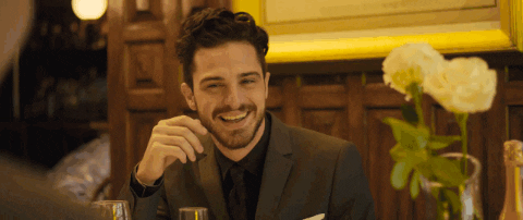 Cute Guy Chuckle GIF