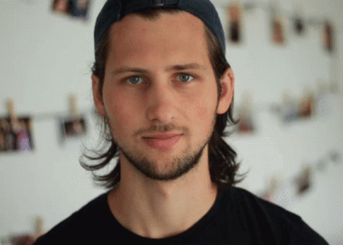 Cute Guy Exaggerated Wink Wink GIF