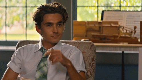 Cute Guy Maybe So Reaction GIF