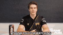 Cute Guy Thank You For Watching GIF