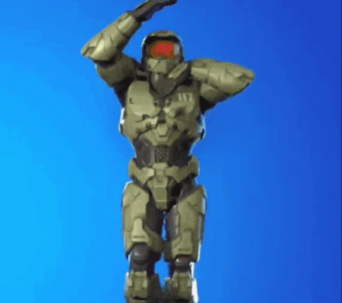 Cute Halo Infinite Dancing GIF