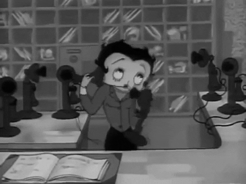 Cute Happy Fathers Day Betty Boop Dancing GIF