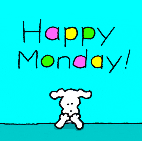 Cute Happy Monday Chippy The Dog GIF