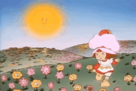 Cute Happy Monday Walking In Sunshine GIF