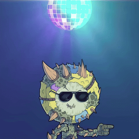 Cute Happy Saturday Planet Xolo Villager Dancing GIF