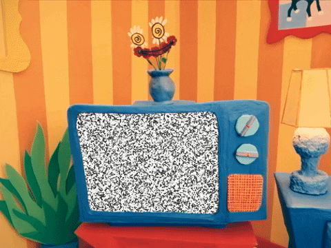 Cute Happy Tuesday Static Tv Screen GIF
