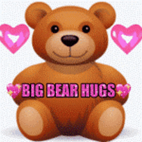 Cute Hug Big Bear Hugs Loving Teddy GIF