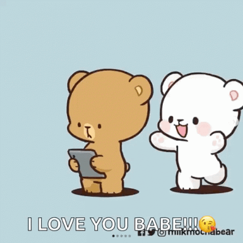 Cute I Love You Babe GIF