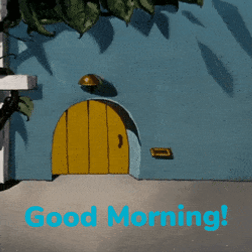 Cute Jerry Leaving House Good Morning GIF
