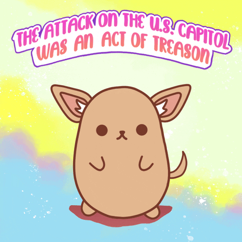 Cute Kawaii Political Cartoon Character GIF