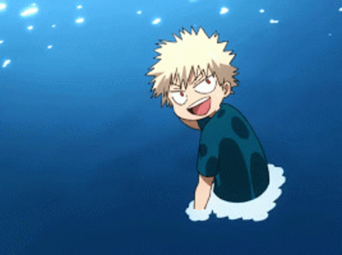Cute Kid Bakugou GIF