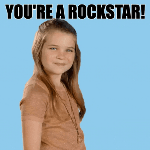 Cute Kid Rock And Roll GIF
