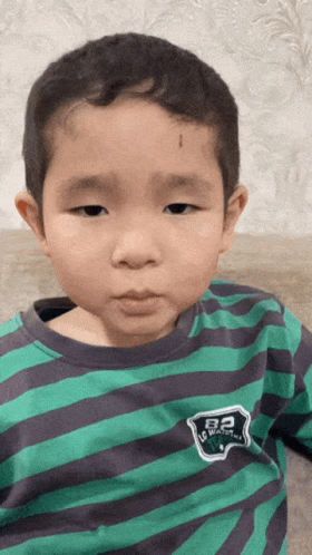 Cute Kid Sigma Meme GIF