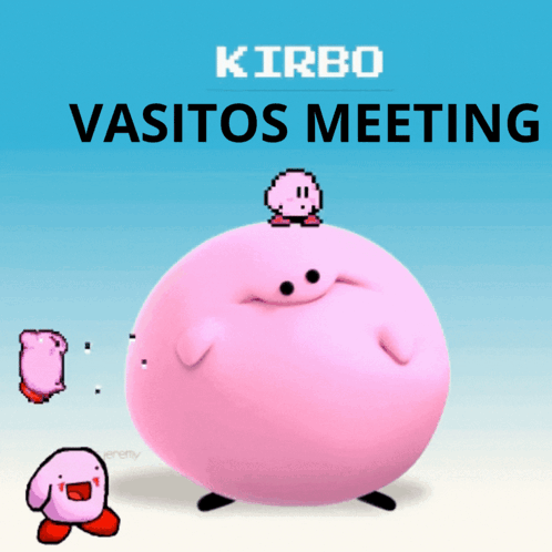 Cute Kirbo Fluffy God Creation GIF