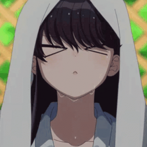 Cute Komi Can't Communicate GIF