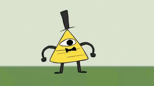 Cute Little Bill Cipher Dancing GIF