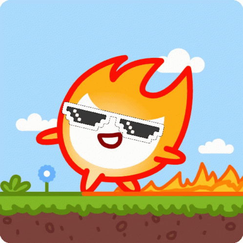 Cute Little Chama Walking GIF