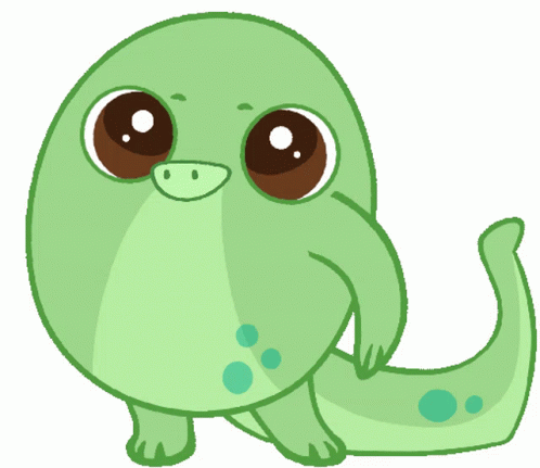 Cute Lizard Dancing The Floss GIF