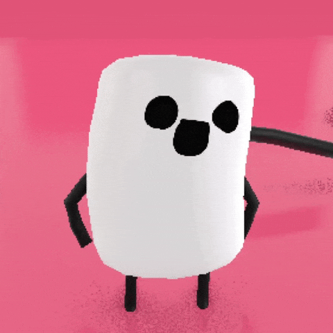 Cute Mallows Sings Apt Song GIF