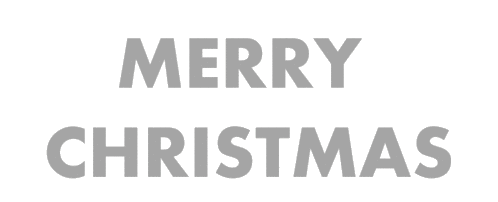 Cute Colorful Text Merry Christmas GIF