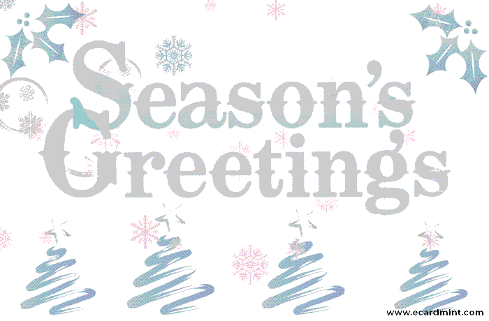 Cute Seasons Greetings Merry Christmas GIF