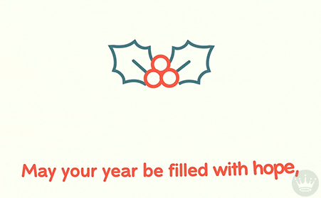 Cute Merry Christmas And Happy Holidays GIF