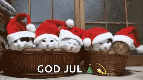 Cute Merry Christmas Wishes God Jul GIF