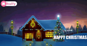 Cute Merry Christmas Wishes Good Cheer GIF