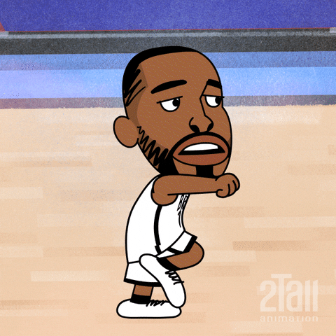 Cute Mikal Bridges Dancing Animation GIF